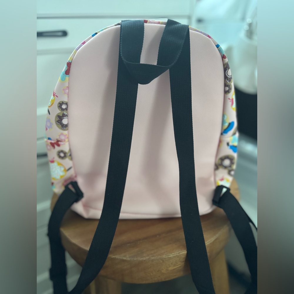 Colorful Donut Pattern Backpack - image 3